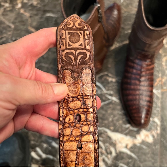 CUADRA FUSCUS BOOT WITH BELT 40. Good condition look at pictures - Picture 11 of 16